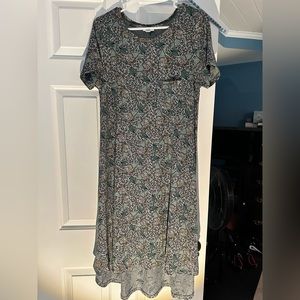 LulaRoe Disney Carly dress hi-low king triton little mermaid